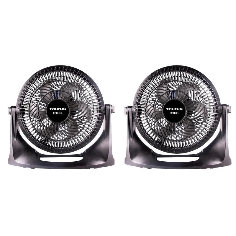 2 Ventiladores Pl&aacute;stico Resistente Taurus 25.4 ... image number null