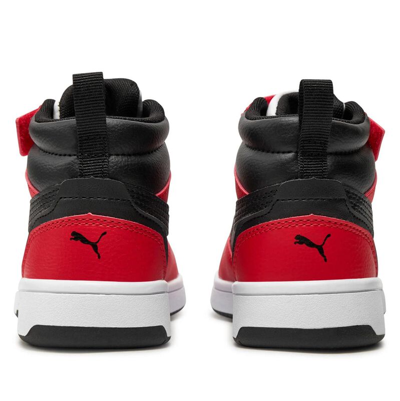 Tenis Puma Rebound V6 Mid Ps Para Ni&ntilde;os 17 A 21... image number null
