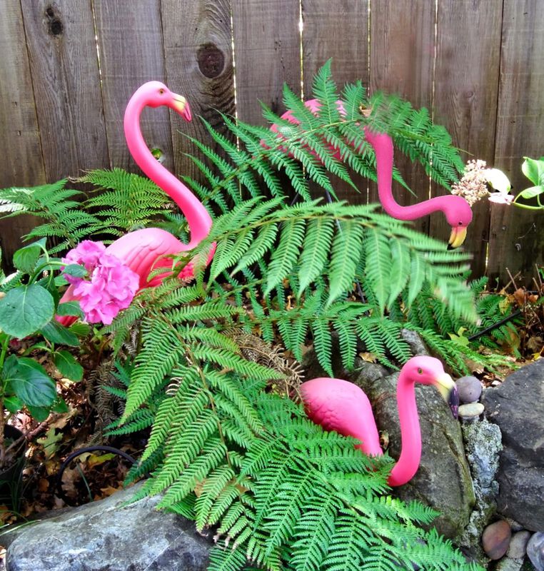 Escultura Giftexpress De 36 cm Flamenco Rosa &ndash; ... image number null