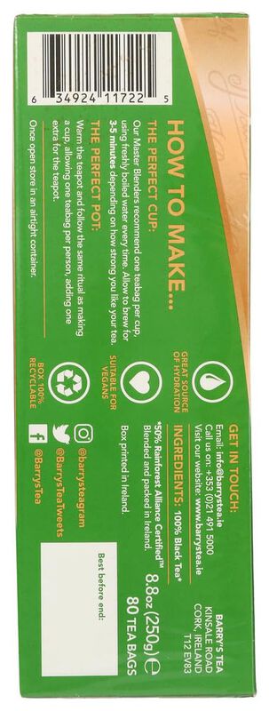 T&eacute; Irish Breakfast De Barry's &ndash; 80 Bolsas (pack... image number null