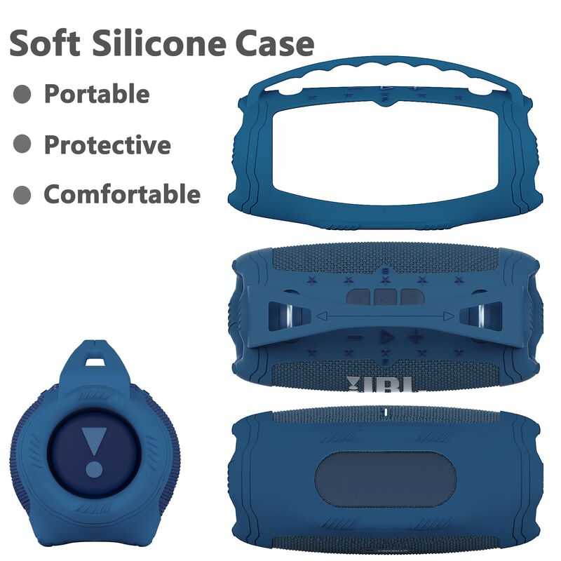Funda De Silicona Jchpine Para Altavoz Port&aacute;til... image number null