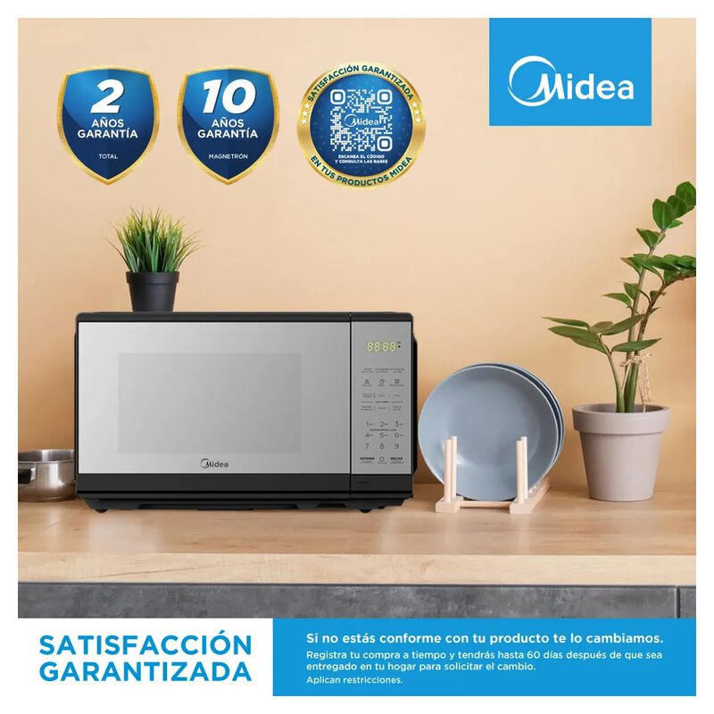 Horno de Microondas marca Midea 0.7 Pies Cúbic... image number null