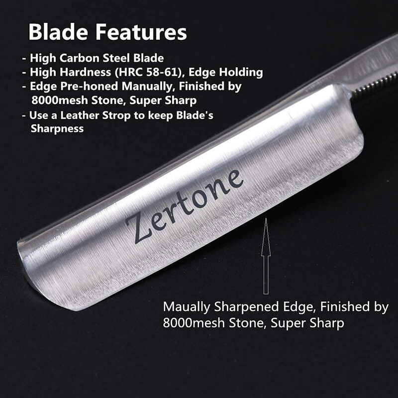 Kit De Afeitado Straight Razor Zertone Straight... image number null