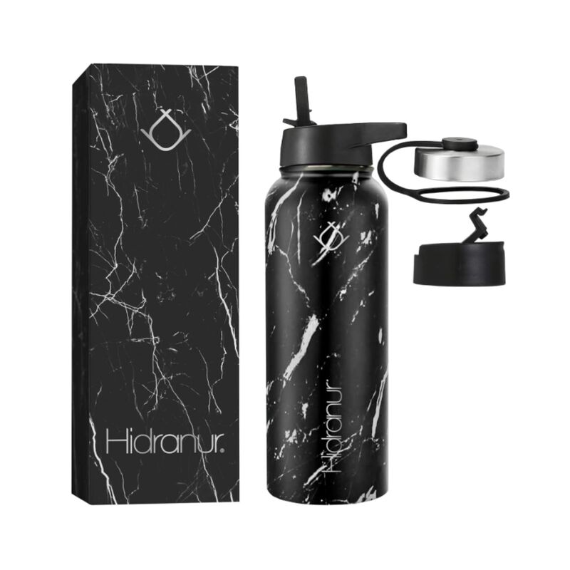 Termo de Acero Inoxidable con 3 Tapas Herm&eacute;tica... image number null