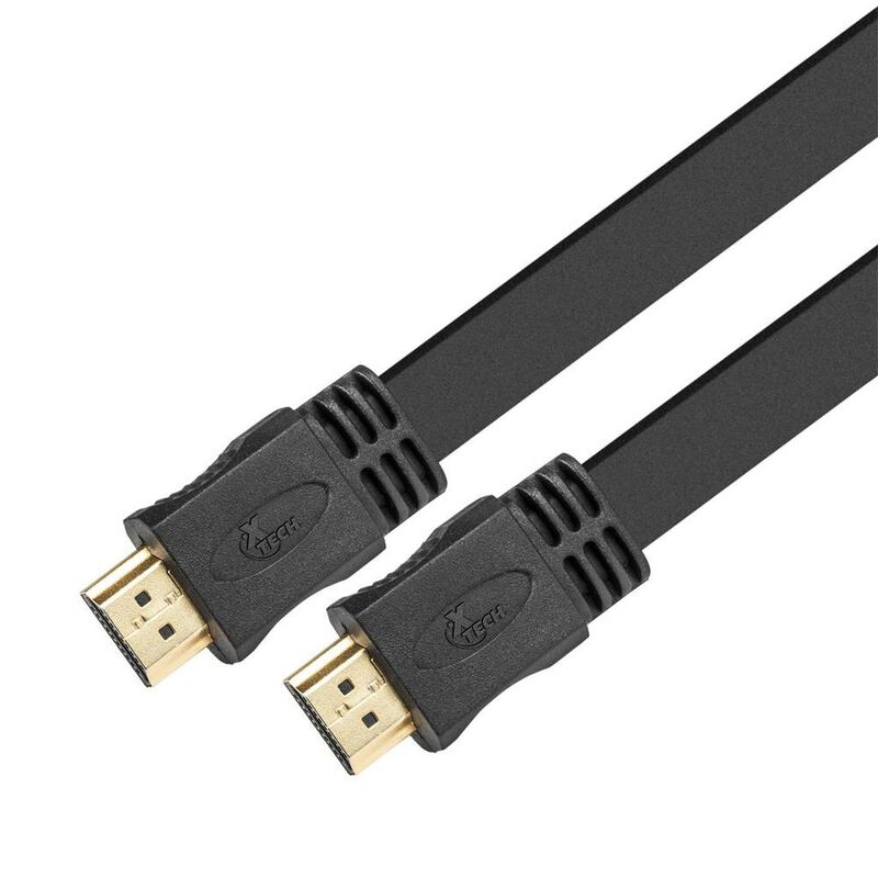Cable HDMI Plano 1,80Mts Macho/Macho en Caja Xt... image number null