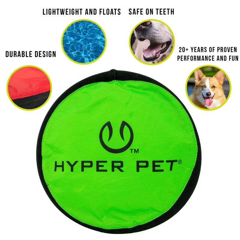 Juguete Interactivo Dog Frisbee Hyper Pet Flipp... image number null