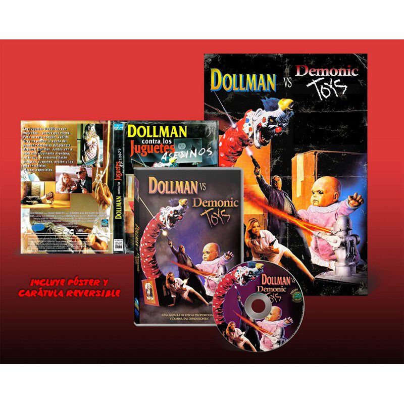 Dollman Contra Los Juguetes Asesinos Dvd 1993 D... image number null