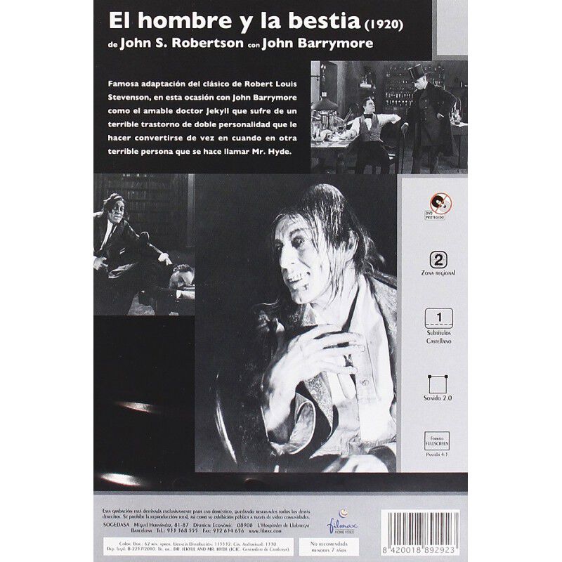 El hombre y la bestia [DVD] image number null