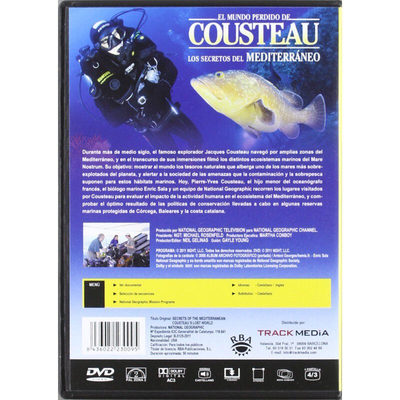 El Mundo Perdido De Cousteau [dvd] image number null