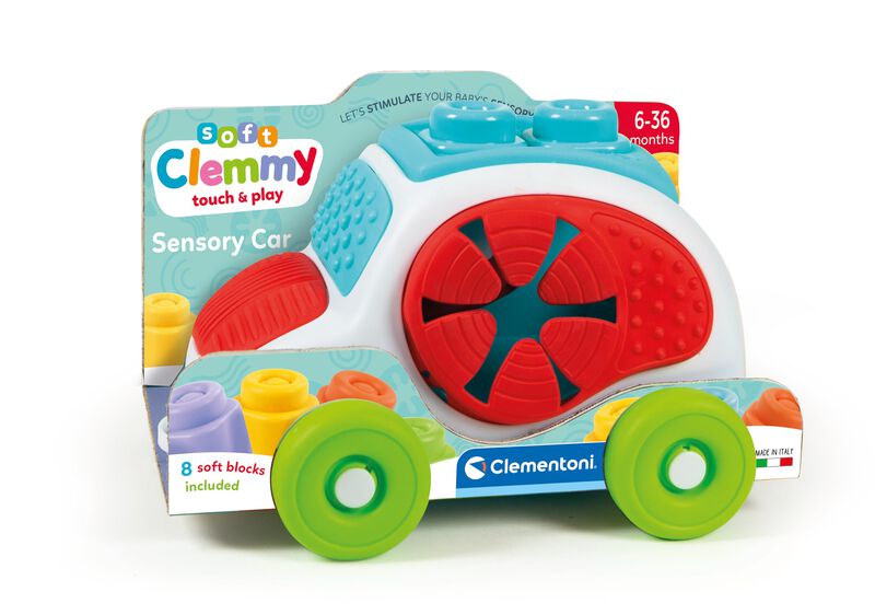 Auto De Juguete Clementoni Soft Clemmy Bloques ... image number null