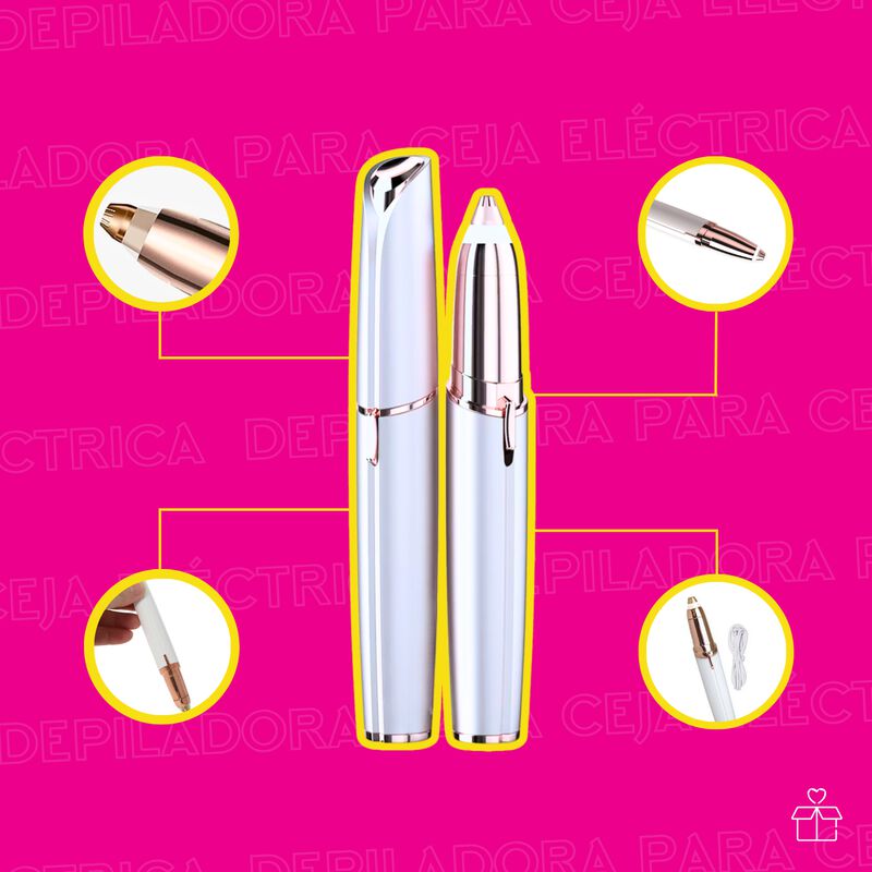 Depiladora Recargable para Cejas Portátil image number null