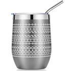 Taza De Caf&eacute; Geiserailie 355 ml Acero Inoxidable Plateado