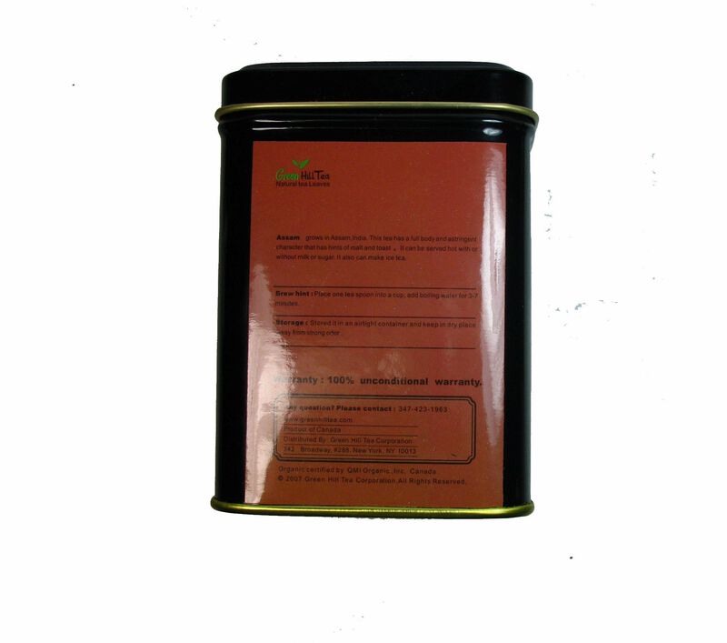 T&eacute; Negro Assam Org&aacute;nico En Hoja Suelta Greenhil... image number null