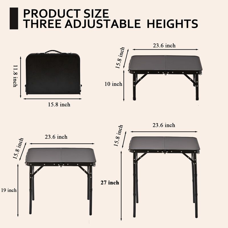Mesa Plegable Para Picnic Yihuiko 60 X 40 Cm, A... image number null