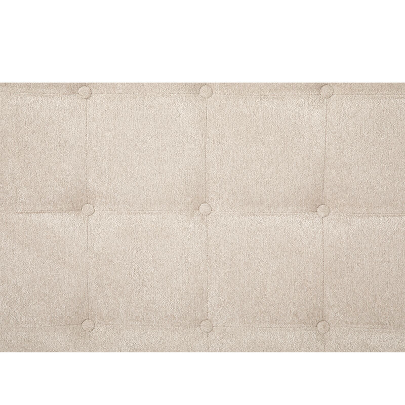 Cabecera Matrimonial Trinity Bruks Beige image number null