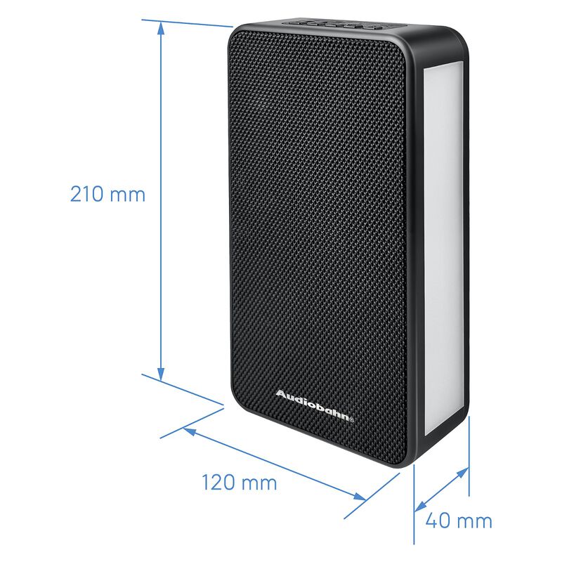 Bocina recargable Audiobahn STUDIO image number null