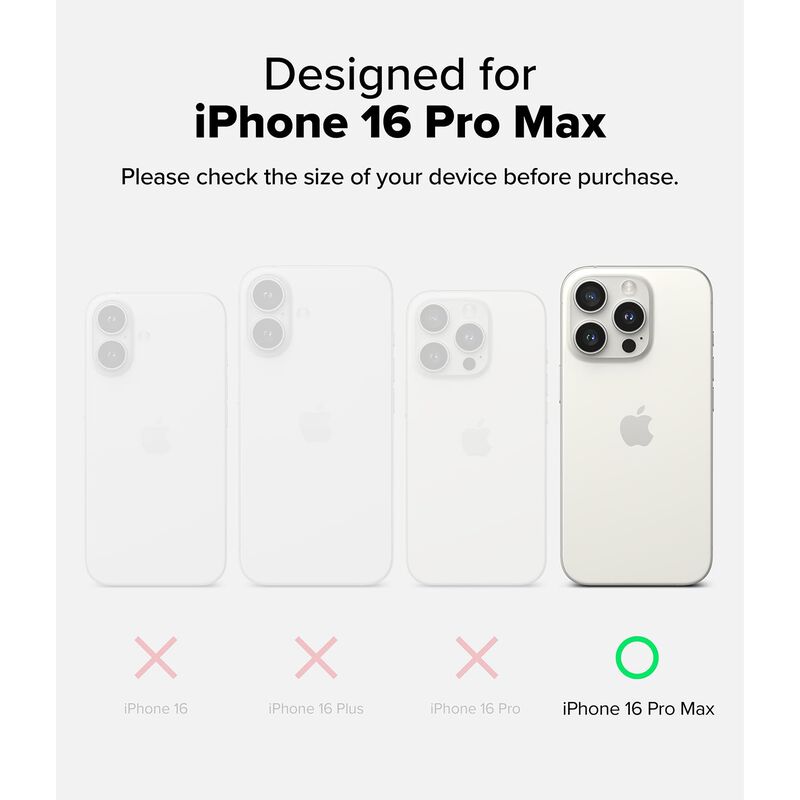 Funda Ringke Onyx Magn&eacute;tica para iPhone 16 Pro ... image number null