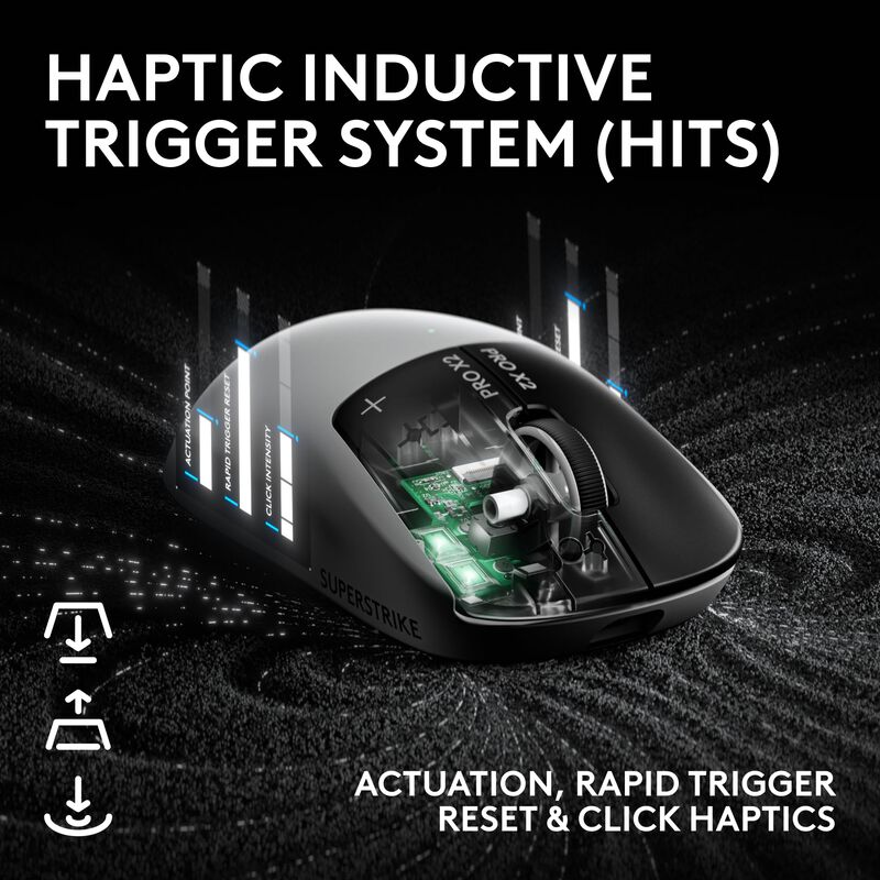 Mouse Gamer Inal&aacute;mbrico Logitech G Pro X2 Super... image number null