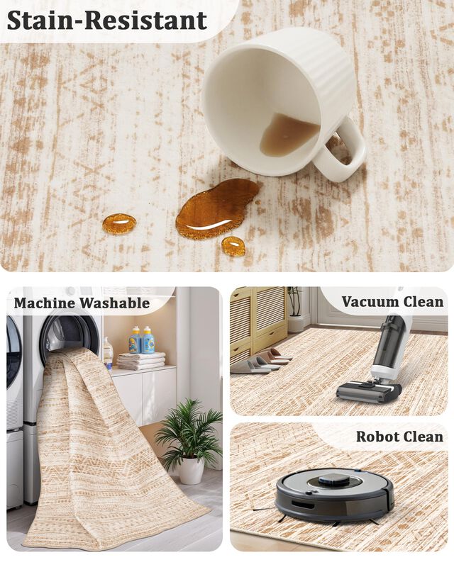 Alfombra Corredor Miukiki 2x8 Lavable Antidesli... image number null