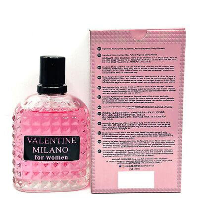 Perfume Valentine Milano Para Mujer, 100 Ml, Pe... image number null