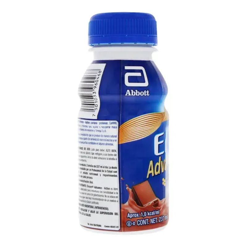 ENSURE ADVANCE CHOCOLATE 237 ML image number null