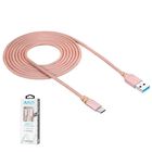 Cable Datos trenzado AVIVO Tipo C - Rosa 1.2m