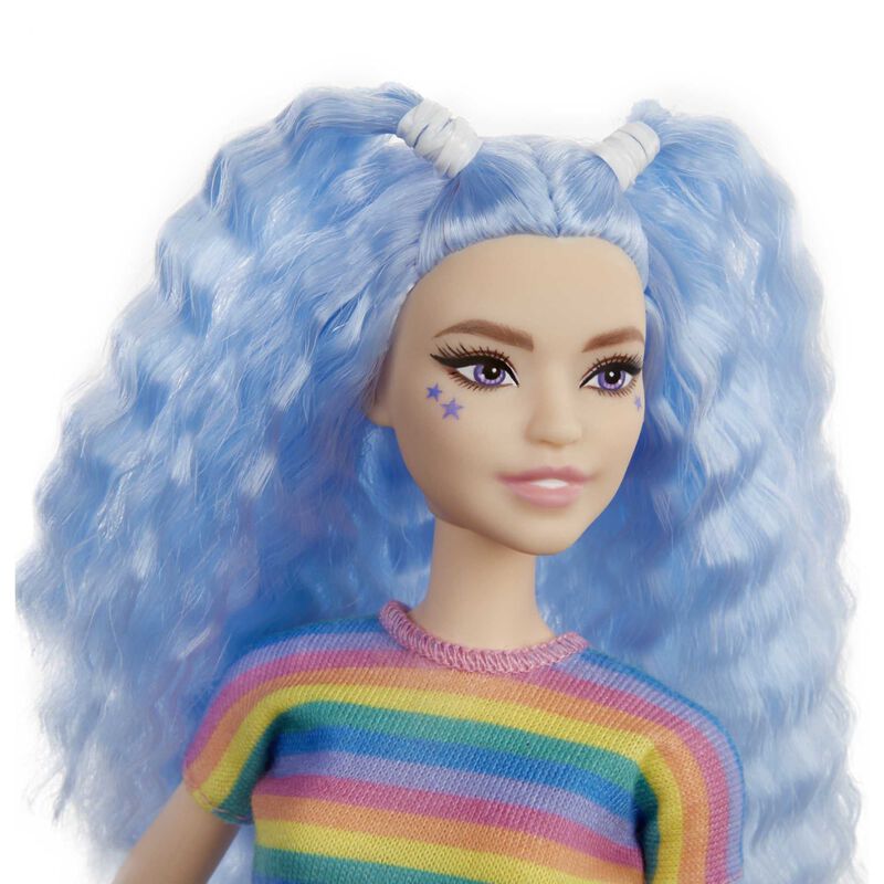 Mu&ntilde;eca De Moda Barbie Fashionistas Con Pelo Lar... image number null