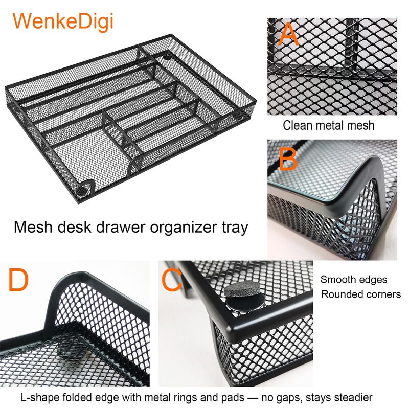 Organizador De Caj&oacute;n Wenkedigi 32x21x4 Cm 6 Com... image number null