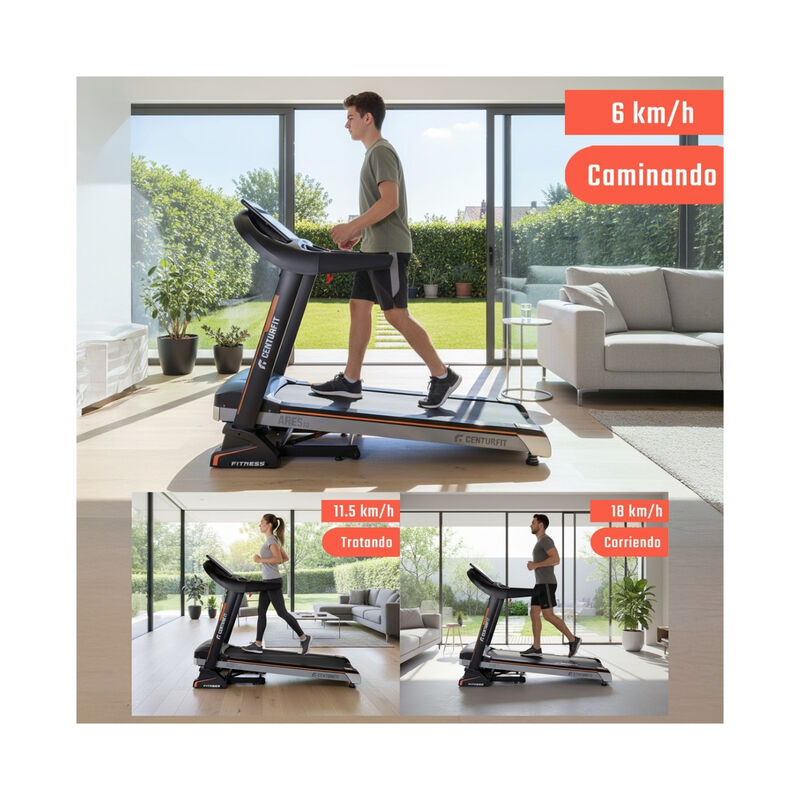 Caminadora Electrica 15niv Autoinclinacion 15 P... image number null