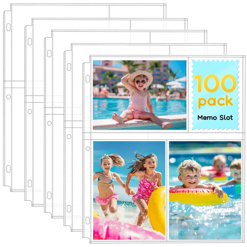 Fundas Para Fotos Fabmaker 100 Unidades 4x6, 60... image number null