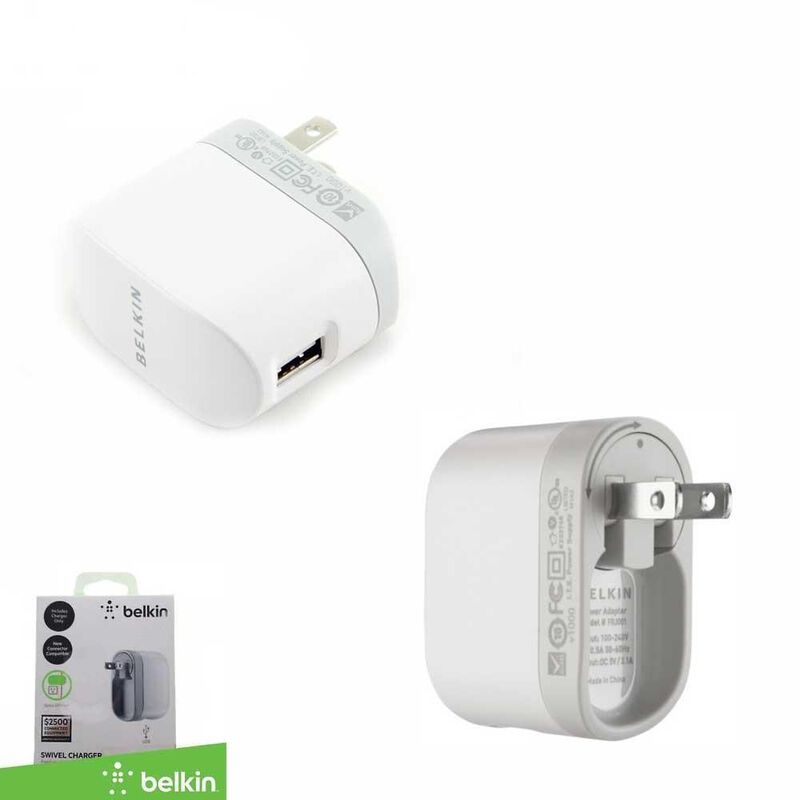 Cargador AC USB BELKIN 2.1Amp SIN CABLE - Empaq... image number null