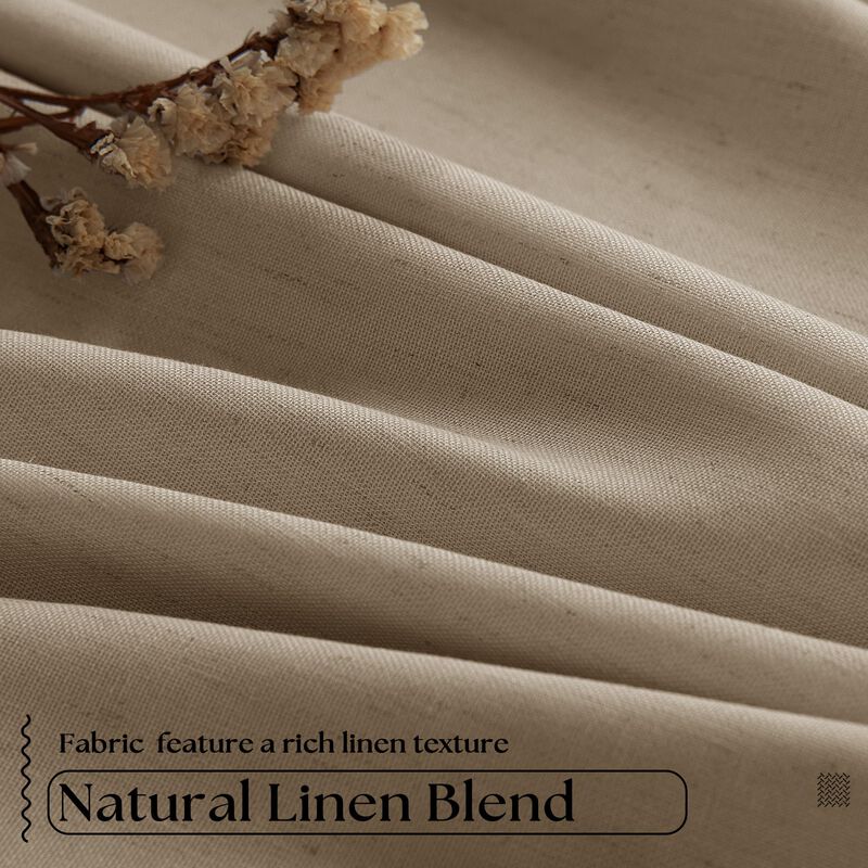 Cortinas Twodrapes 229 cm Marr&oacute;n Claro Opacas D... image number null