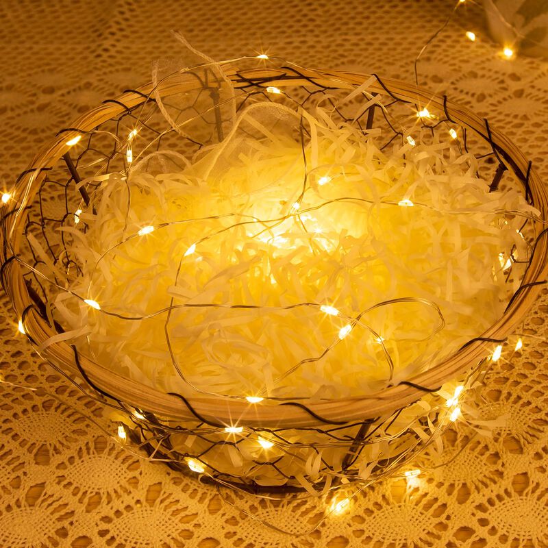 Luces De Cadena Zeluxdot 30 m 300 leds Blanco C... image number null