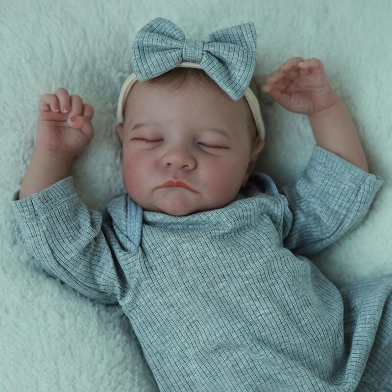 Mu&ntilde;eca Reborn Scom Realistic De Silicona Para N... image number null