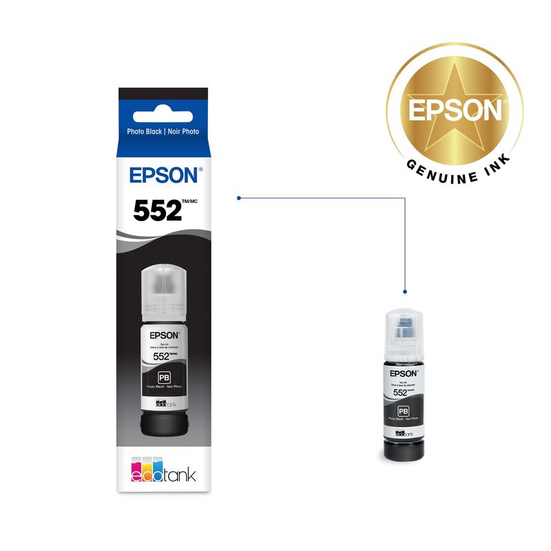 Botella De Tinta Epson 552 Ecotank De Ultra Alt... image number null