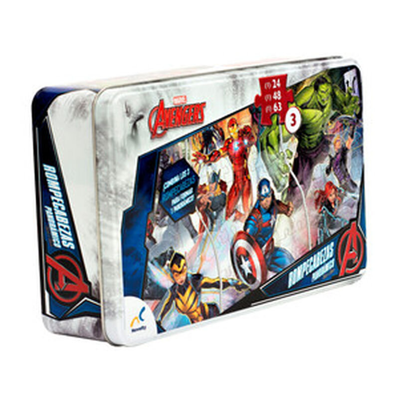 Rompecabezas de los Avengers Panor&aacute;mico 3 en 1 image number null