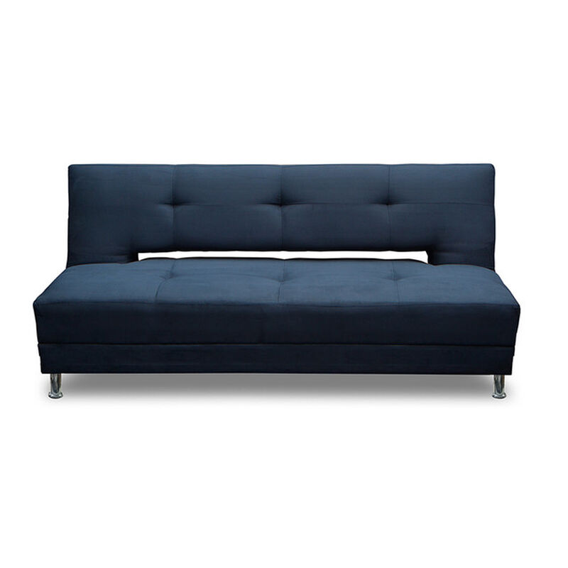 Sofá Cama Skannor de Lino Azul Marino image number null