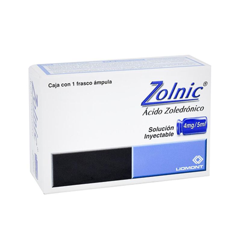 Zolnic 4 Mg/5 Ml 1 Frasco &Aacute;mpula image number null