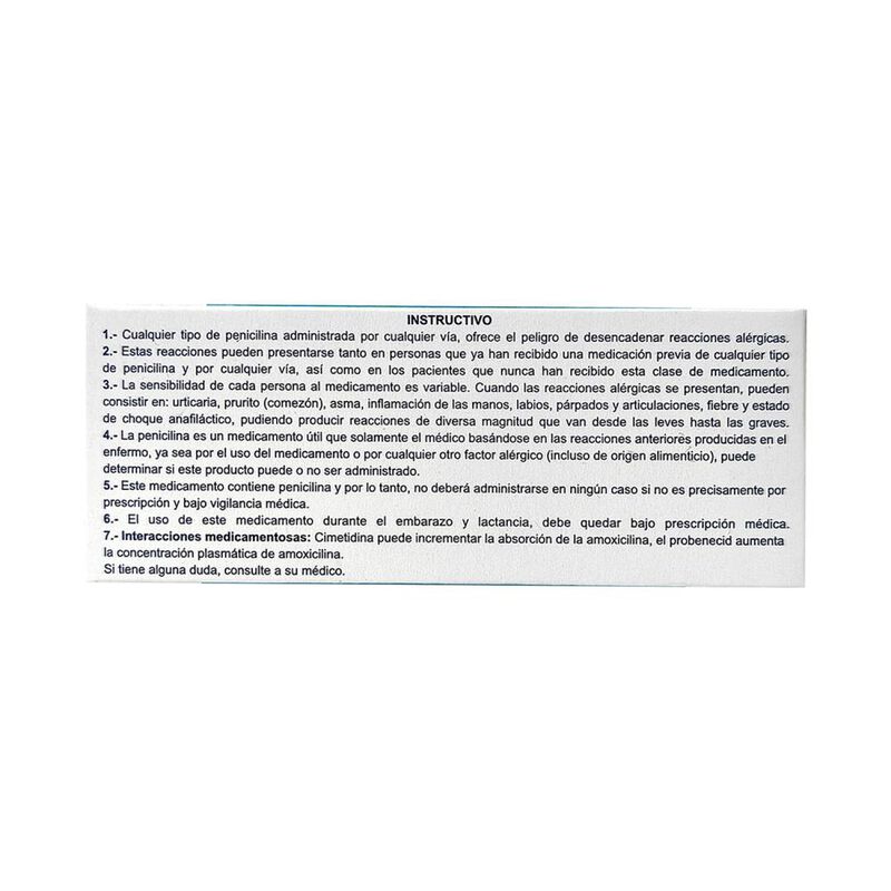 Acroxil Amoxicilina 500 Mg 12 Capsula(s) image number null