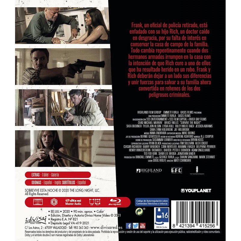 Sobrevive esta noche - BD [Blu-ray] image number null
