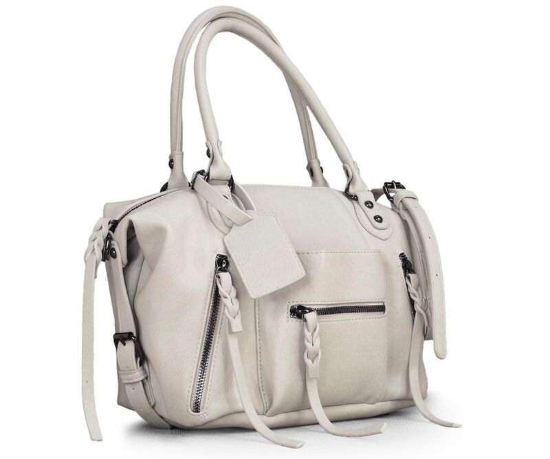 Bolso Tote Winsasi 29 Cm De Cuero Vegano Estilo... image number null