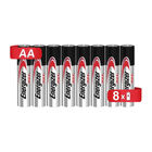 Pilas Energizer Max Alcalina Pack de 8 PILAS AA 1.5 Volts