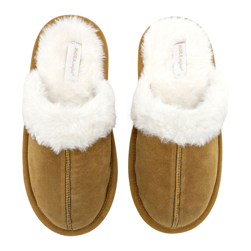 Mora Confort Pantufla Camel Para Mujer 148295ce image number null