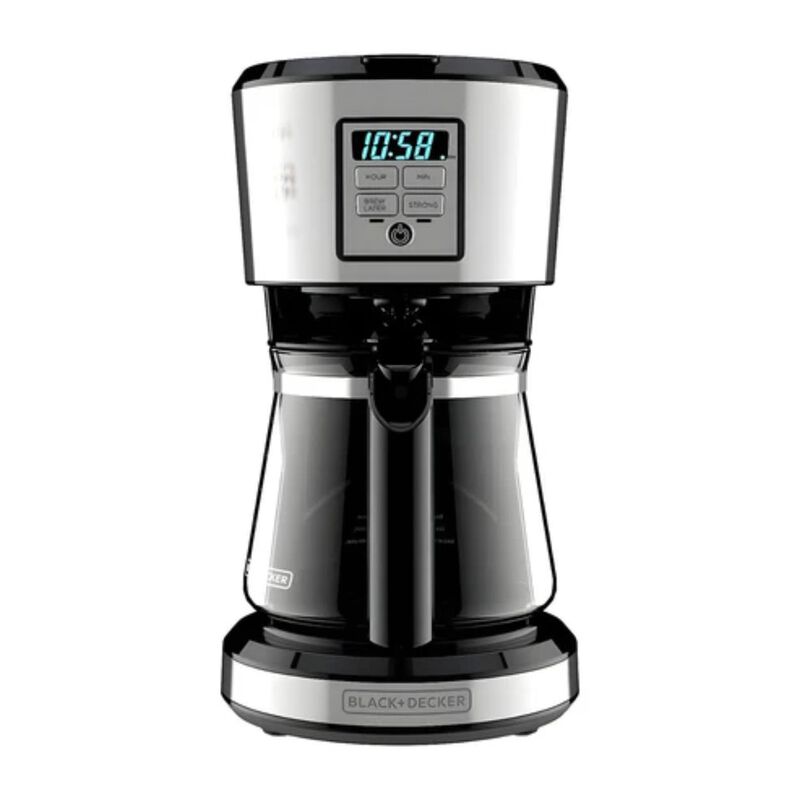 Cafetera Black And Decker 12 Tazas Negro Cm1231... image number null