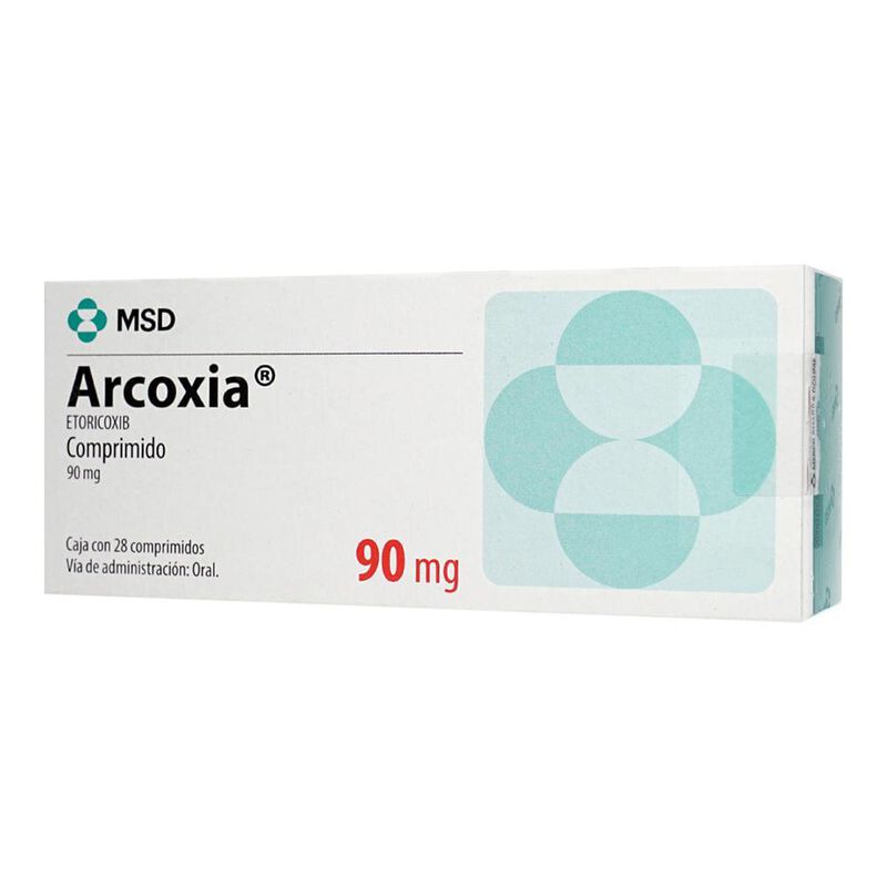 Arcoxia 90mg 28 comprimidos 90mg caja con 28 co... image number null