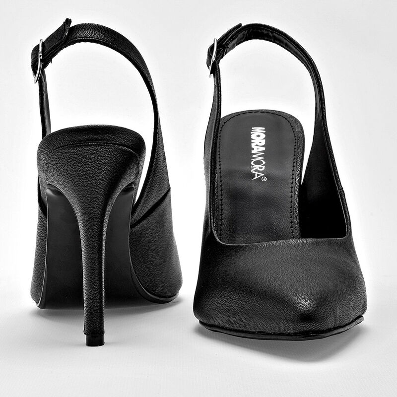 Moramora Zapatilla para mujer negro image number null