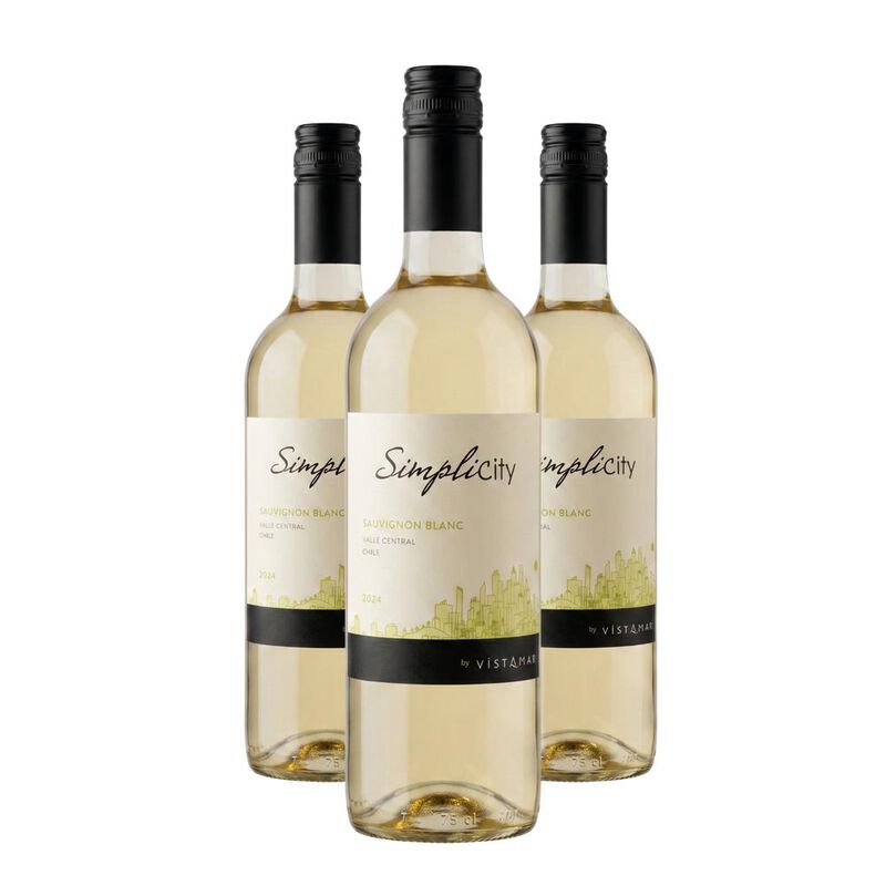 Vino Blanco Vi&ntilde;a Vistamar Simplicity Sauvignon ... image number null