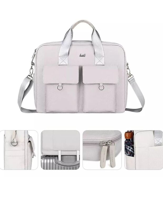 Malet&iacute;n Porta Laptop Pink Brule image number null