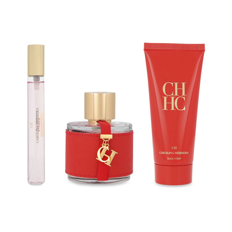 Set Ch 3Pzs 100Ml Edt Spray/ Body Lotion 100Ml/... image number null