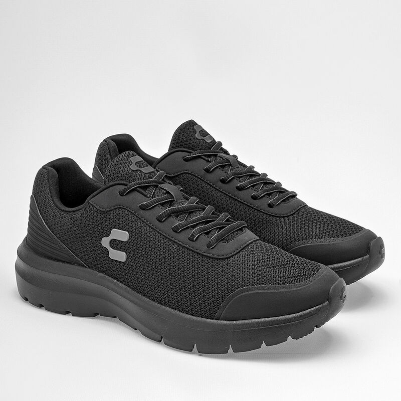 Charly Tenis deportivo para hombre. Negro, runn... image number null